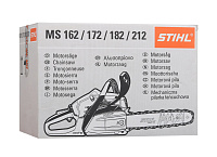 MS 182 Бензопила STIHL, шина R 35 см, цепь 63 PM 11302000541